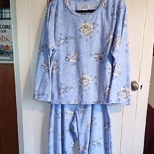 Dreamy Blue Pajama Set for Women